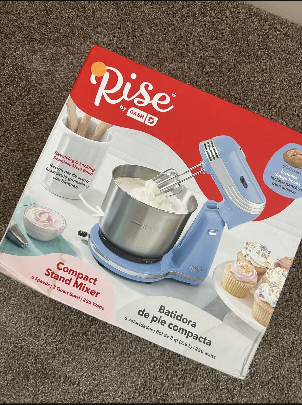 Rise By Dash Compact Stand Mixer (Brand New)