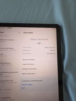 Samsung galaxy tab s6 Lite