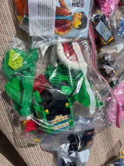 LEGO Pieces Bulk Lot Mixed Colors