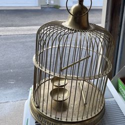 Brass Bird Cage 