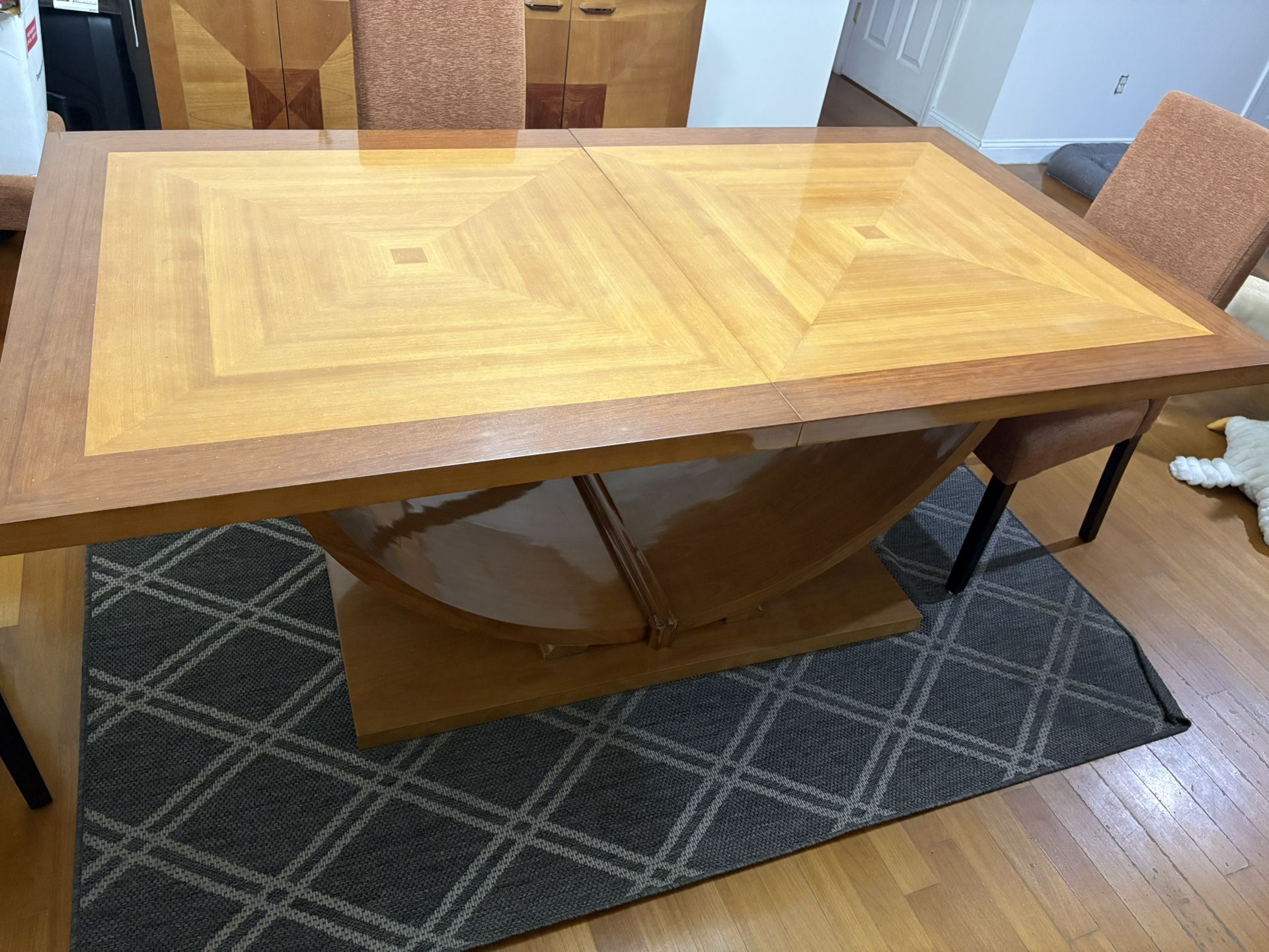 Elegant Wooden Dining Table
