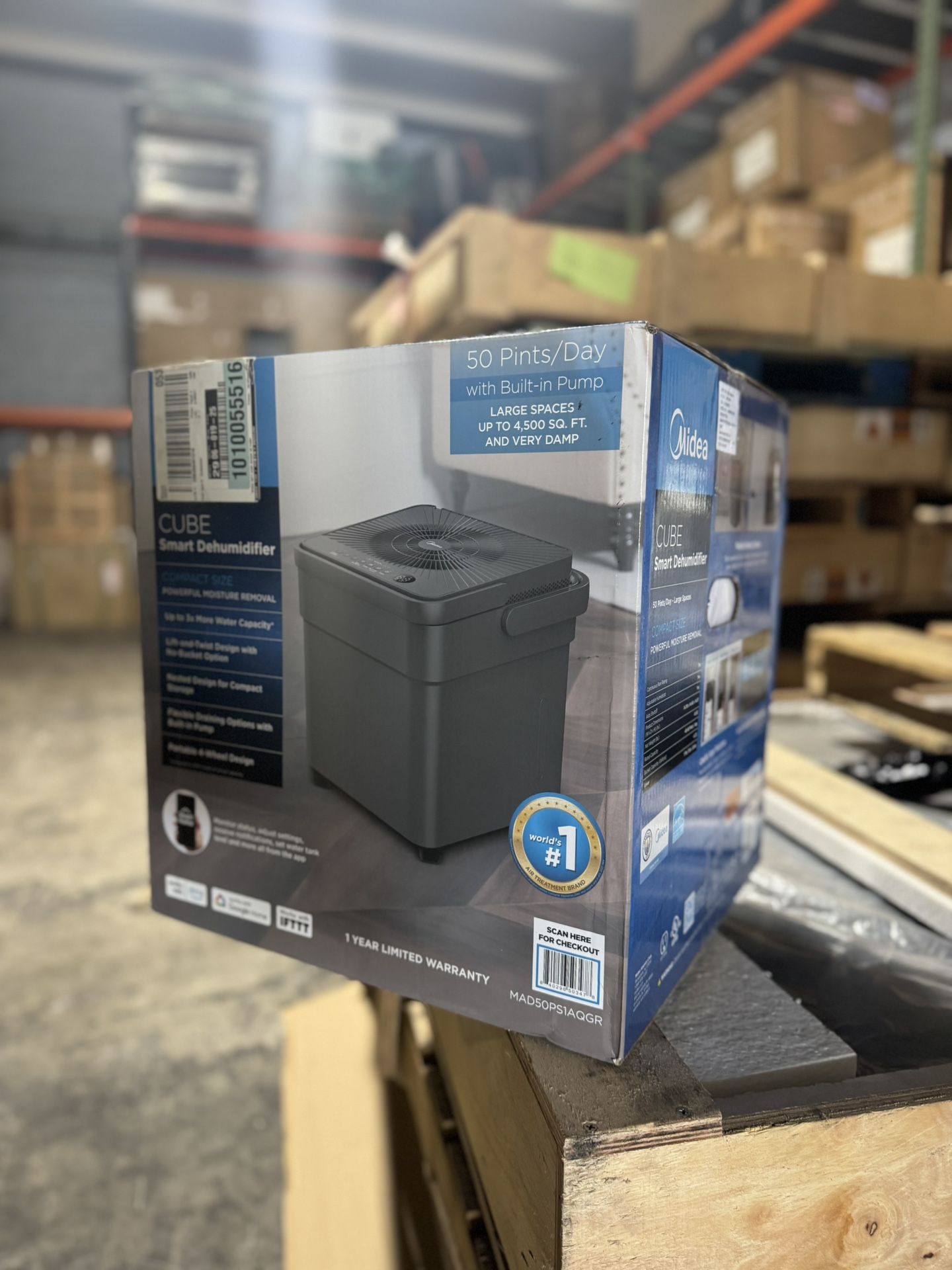Midea Cube Smart Dehumidifier