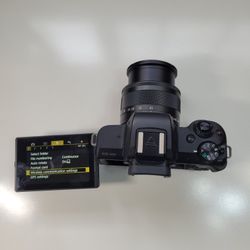 Canon EOS M50 24.1MP  with 15-45mm STM Lens
