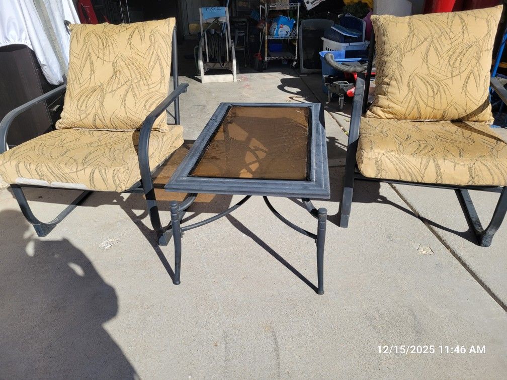 FREE PATIO CHAIRS...CURBSIDE