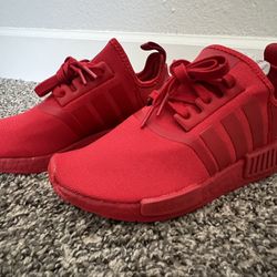 Red NMD Adidas Shoes