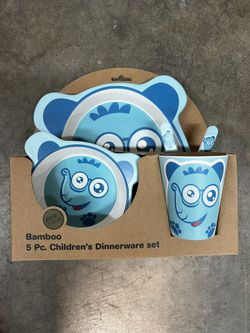 Bamboo Kids Dinnerware Set