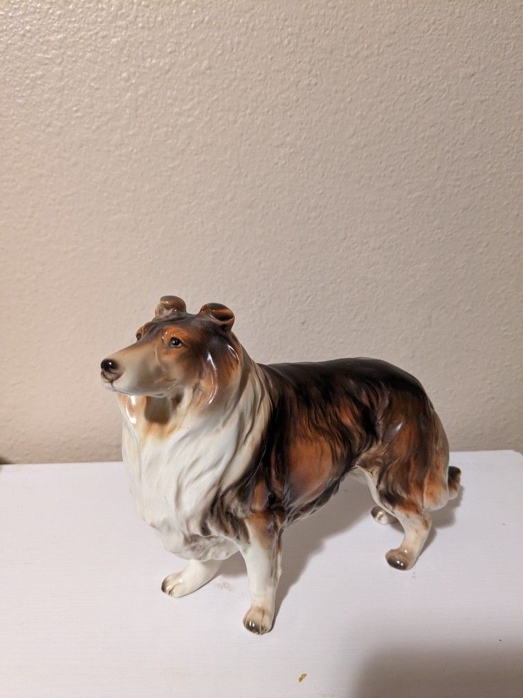 Ceramic Dog Statue