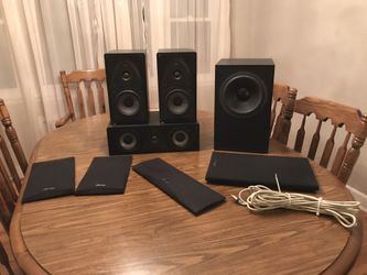 Mirage Frx Surround Sound Bookshelf Center Subwoofer
