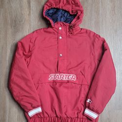 Starter Anorak Jacket Size Medium 