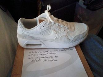 Nike Air Max SYSTM  white shoe used but in great condition