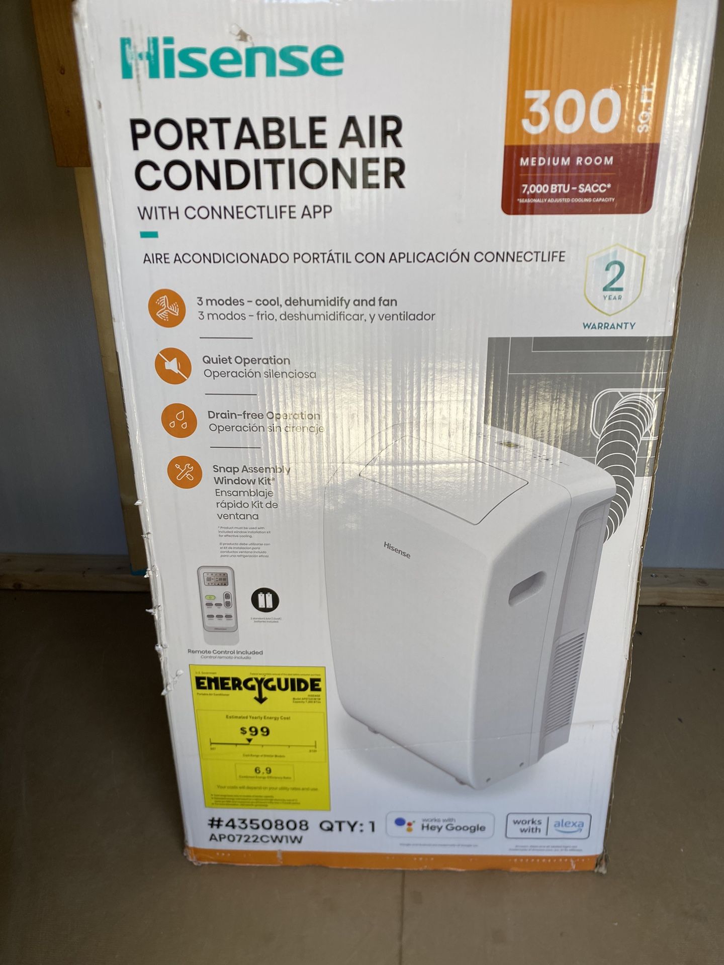 Hisense Portable AC Unit For Sale