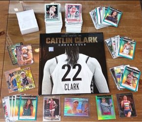 Caitlin Clark Chronicled Book & WNBA Trading Cards & Others