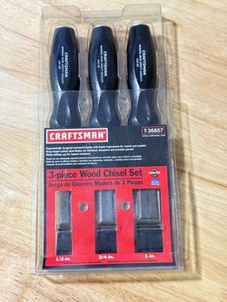 Craftsman Wood Chisel Set Tools