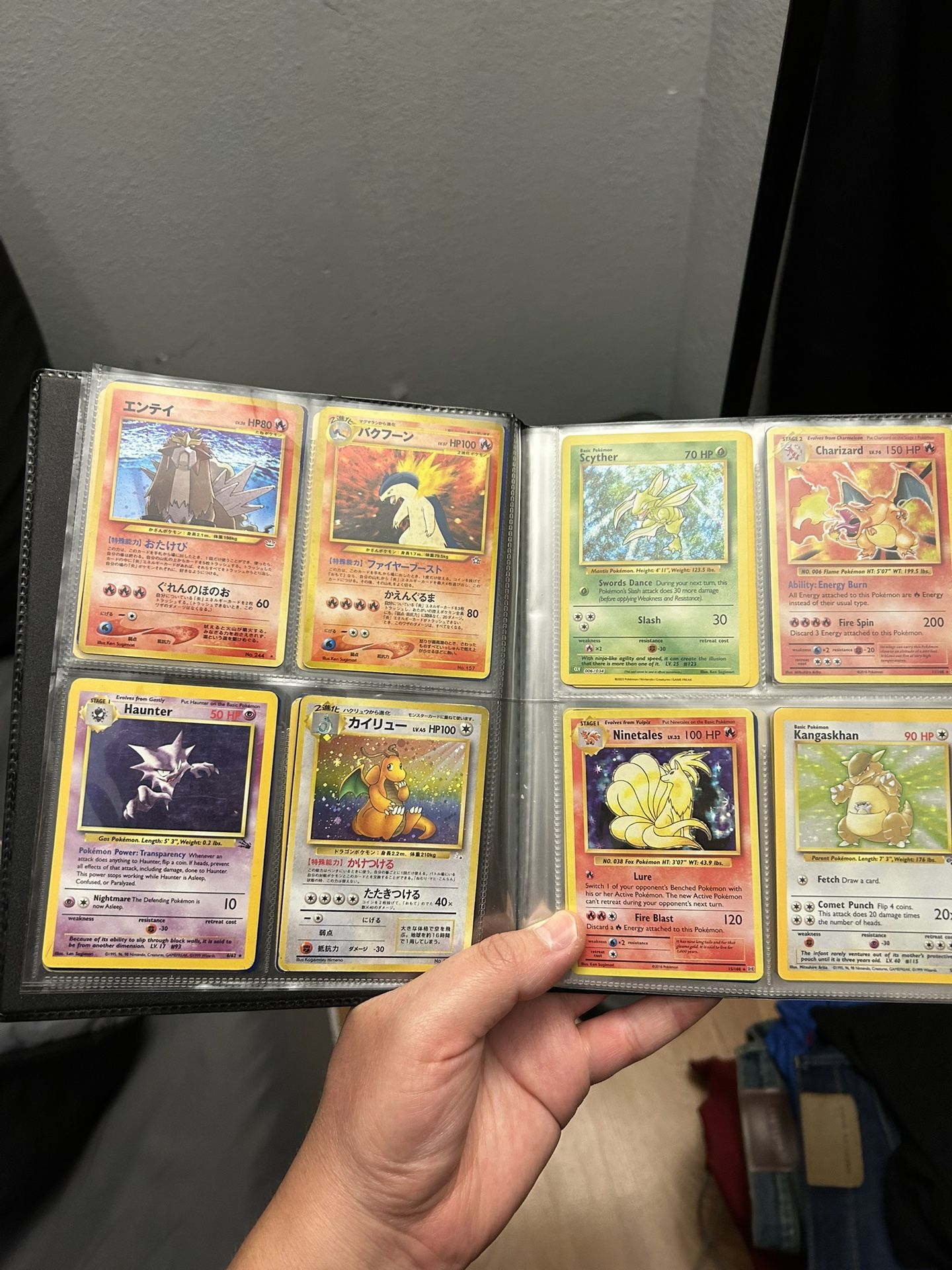 Pokemon Vintage Holo Cards