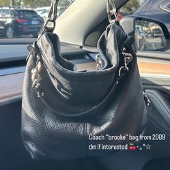 2009 Black Coach Bag 