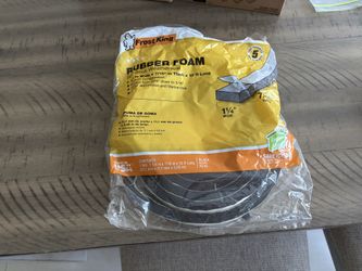 Rubber foam