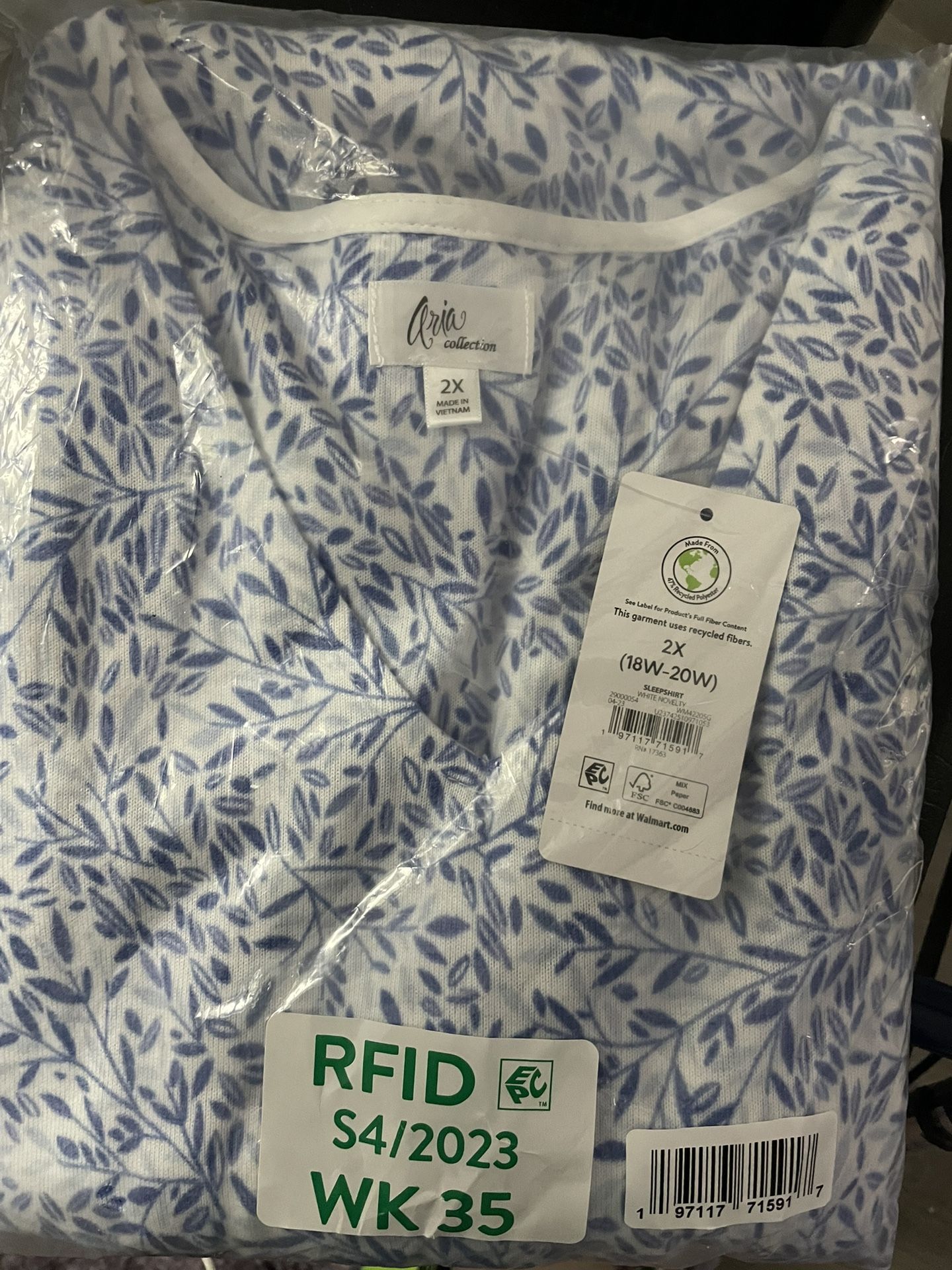 2XL Women’s Night Shirt Plus Size