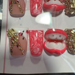 Short Duck Nail Press Ons