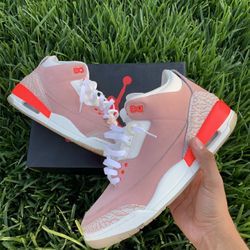 Jordan 3 Rust Pink Size 10 Men