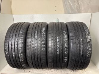 Set 4 tires 255 45 20 Goodyear eagle rs-a like new