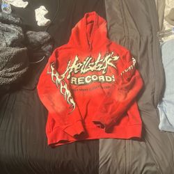 Hellstar Men Red Hoodie