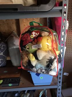 Kiddie backpack stuff animals