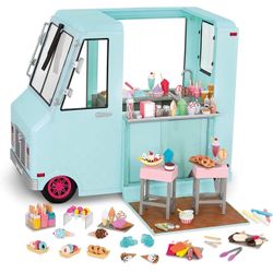 Our Generation Dolls Sweet Stop Ice Cream Truck for Dolls, 18"