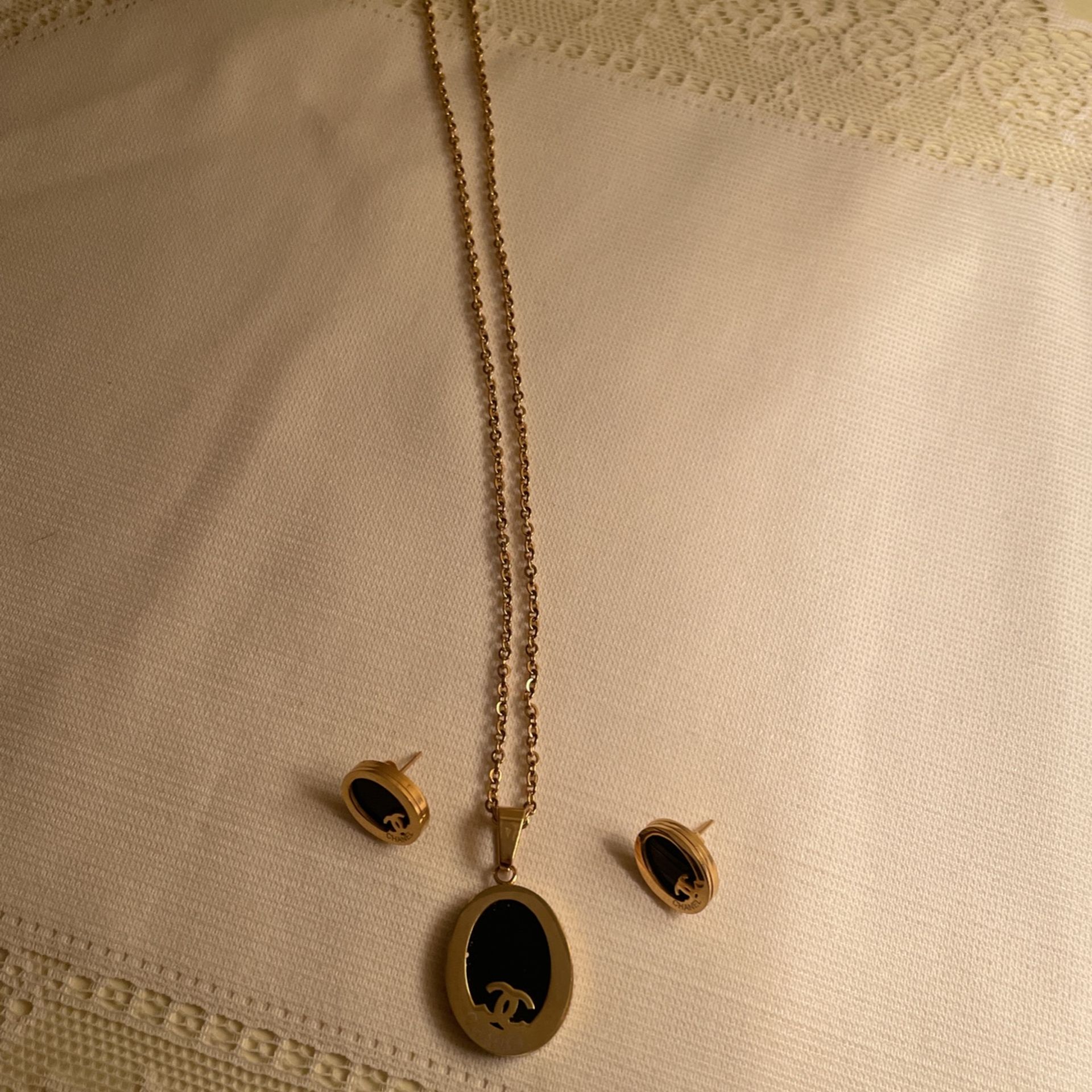 Necklace With Matching Earrings