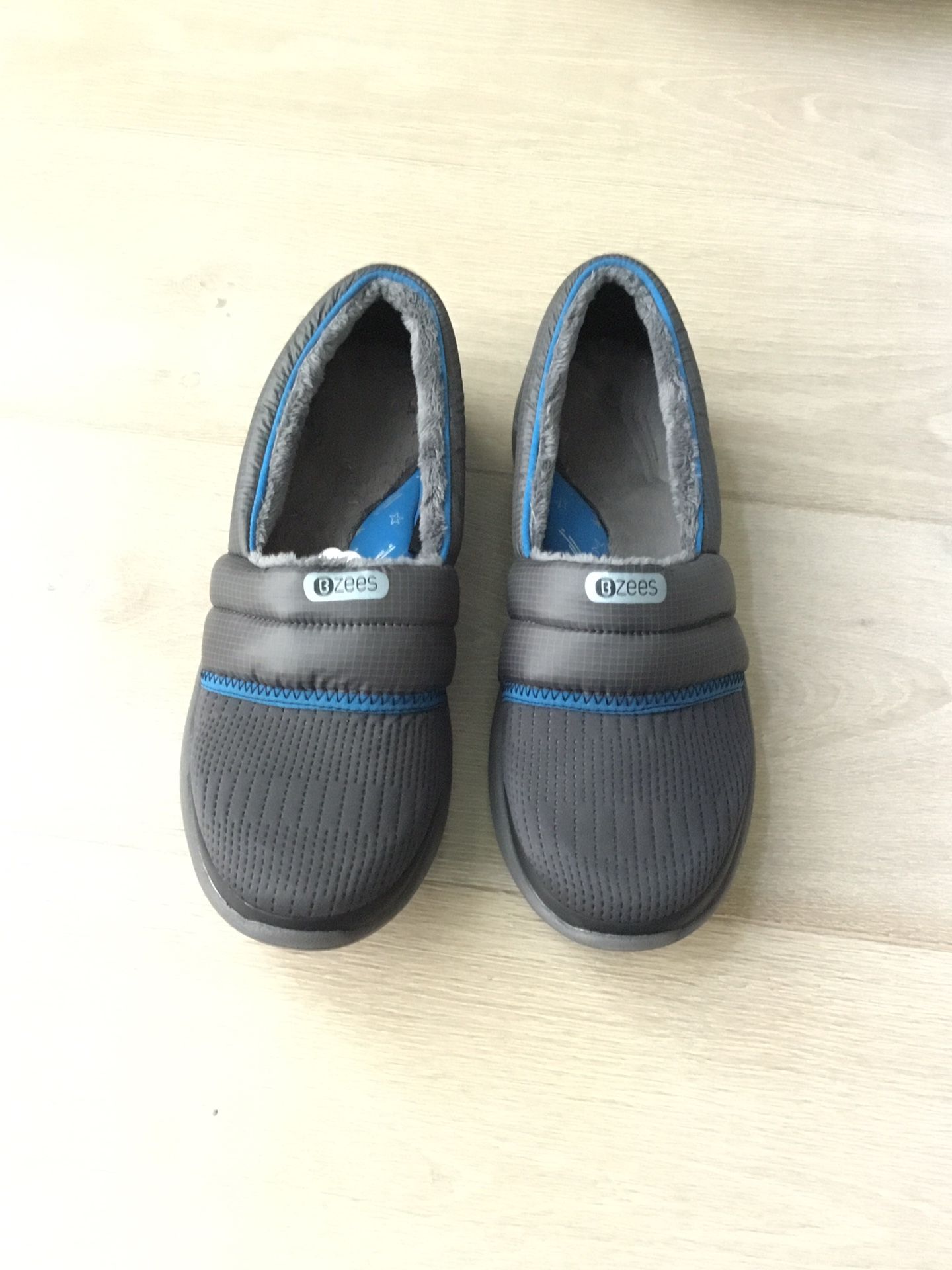 Women’s Bzees Grey Casual Slip-On Shoes