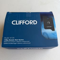 Clifford Vehicle Remote Start System