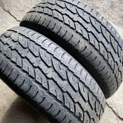 Pair Tires 265 65 17