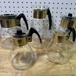 Vintage Corning Coffee Pots