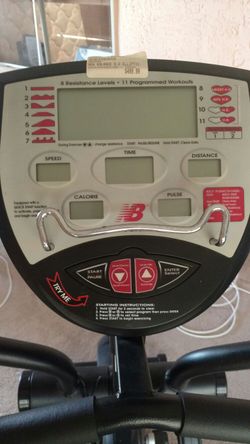 New balance 9000 elliptical manual clearance