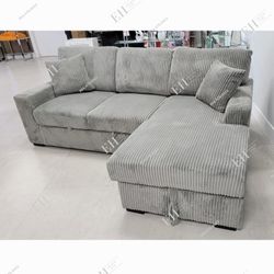 Modern Sleeper Sofa Sectional Sleeper Pull Out Bed Pay Later Finance 0% Interest 