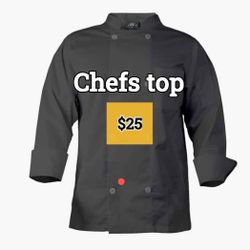 Large/X large  Mens Chefs Top. Heavy Duty. New