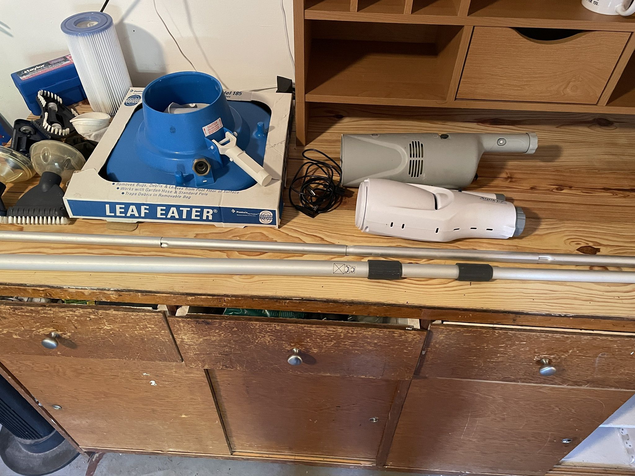 Pool Vacuums, Leaf Filter, Testing Kit