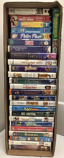 For The Kids Or The Kid In You 26 Vintage VHS Movies 