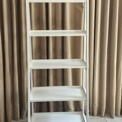 5 Teir White A-design Shelf / Bookshelf $20