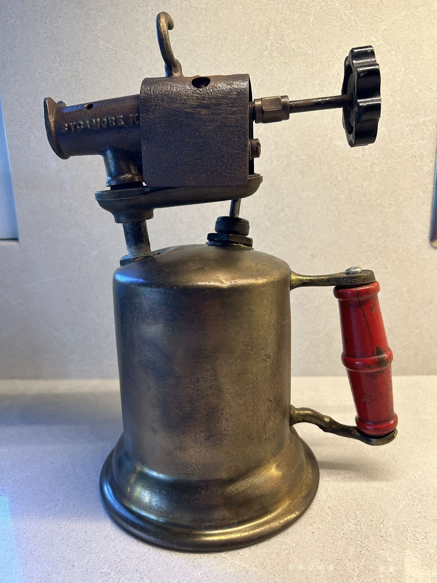 Vintage Turner Brass Works Blow Torch