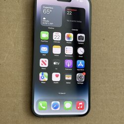 Iphone 14 Pro max 128gb Factory Unlocked Black Smartphone GSM Worldwide 87% battery