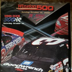 NASCAR Official Souvenir Program October 14-15, 2000