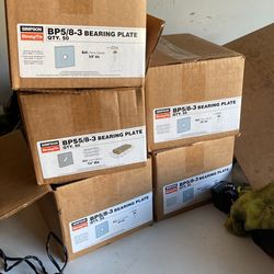 Bearing Plate Sill Plate Simpson Washers 