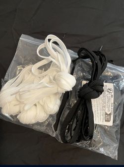 Who Need Fresh New Laces White/Black Colors Lmk