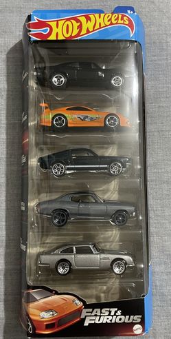 Fast and Furious Hotwheel 5 Pack