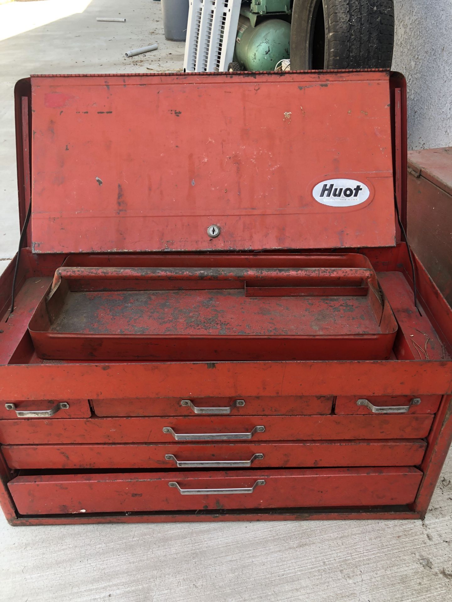 Hout Vintage Tool Box