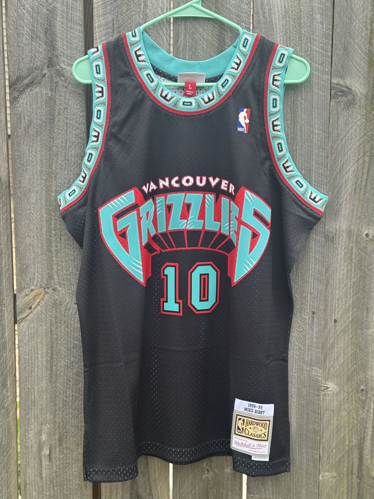 Vancouver Grizzlies Mike Bibby Swingman Collection Jersey