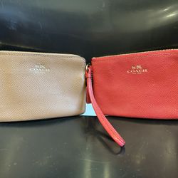 Coach Wristlets