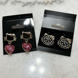 Hello Kitty Earrings $5 Each