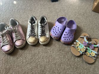 Size 1 and 2 girls shoes