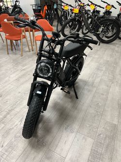 Assembled and Ready to Go TST® R002 20'' 1500W Full Suspension Moped-style Electric Bike